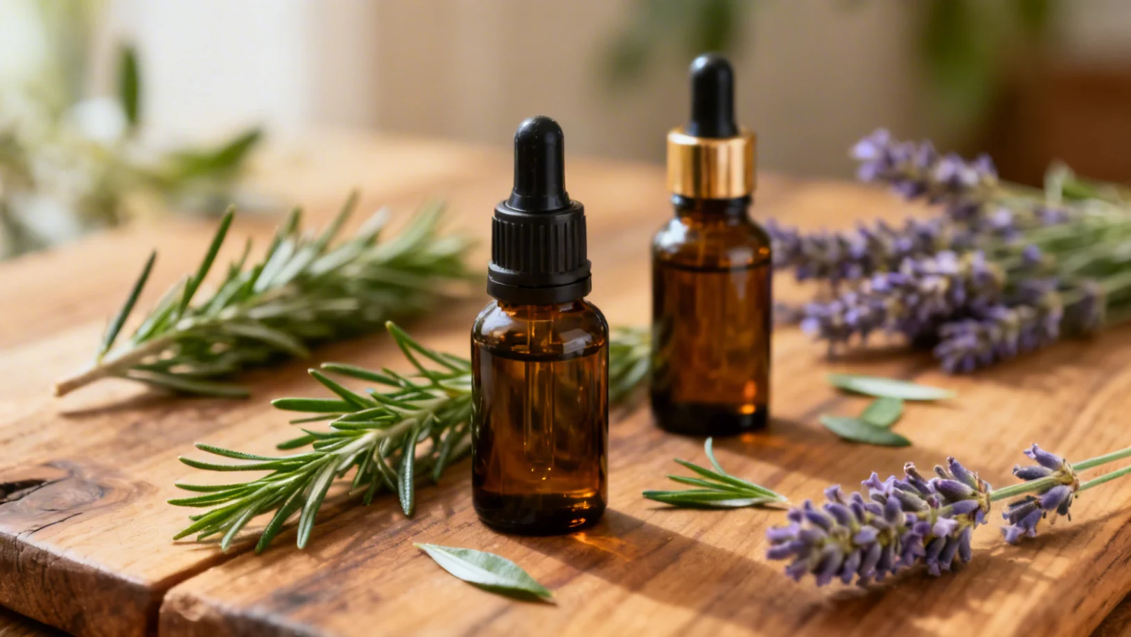 Les meilleures huiles essentielles pour un cuir chevelu sain