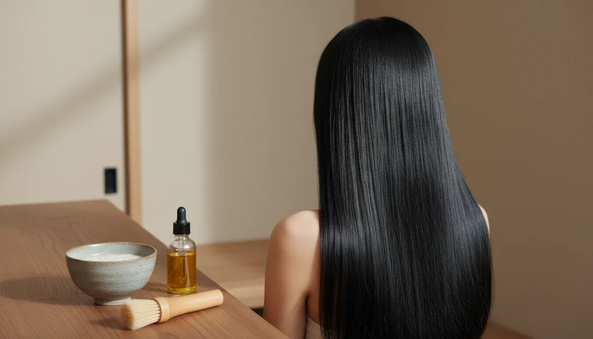 Routine cheveux japonais : les secrets des Japonaises pour des cheveux longs et brillants